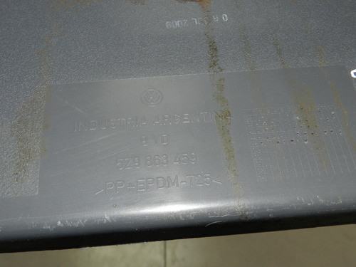 Moldura Soleira Porta-malas Vw Spacefox 06/14 5z9863459