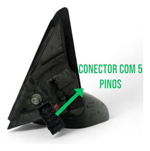 Retrovisor Elétrico Lado Esquerdo Audi A3 A4 1999 A 2006