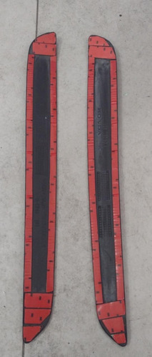Par De Protetor De Para-choque Traseiro Honda City 2009/2014