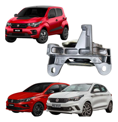 Coxim Calço Câmbio Fiat Argo Mobi Cronos 1.0 3cc 2017 A 2024