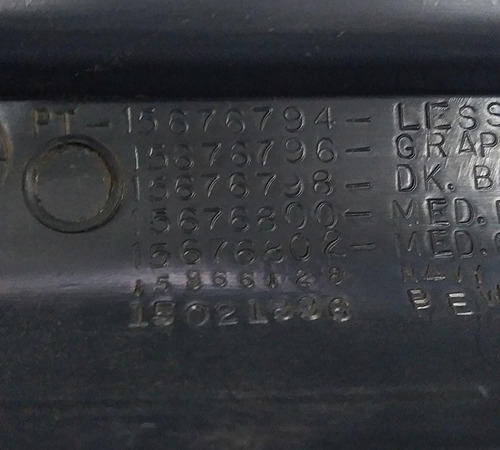 Moldura Coluna Porta Traseira Direita Gm Blazer S10 95/00 