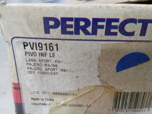 Pivo Da Bandeja Inferior Le  L200 Pajero  2003/..  26094