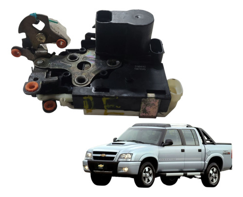 Fechadura Dianteira Esquerda Gm S10 Blazer 1996 A 2011 (al)