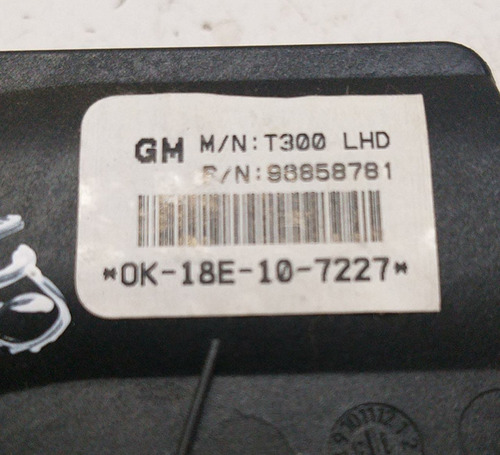 Pedal Acelerador Gm Cobalt Onix 1.4 2013 A 2019 96858781
