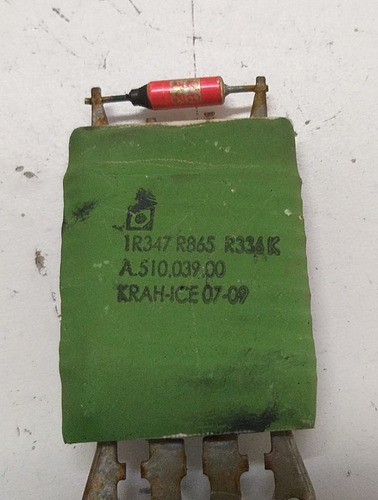 Resistência Caixa Ar Fiat Palio Siena Idea A51003900