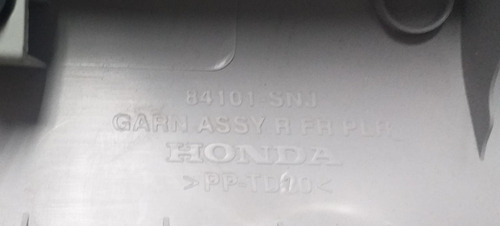 Moldura Coluna Parabrisa Esq Honda Civic 2006/2011 84101snj