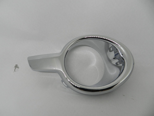 Moldura Cromada Farol Milha Lado Direito Peugeot 208 13/16