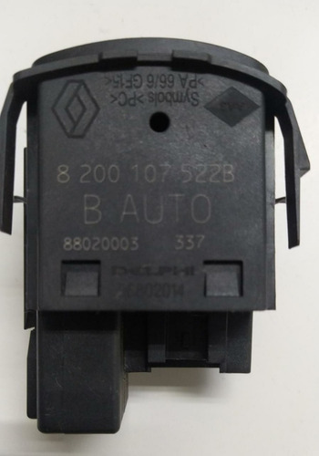 Botão Comando Luz Painel Renault Megane 2008 8200107522b