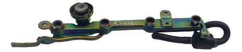 Flauta Dos Bicos Injetores Honda Civic 1.7 Ano 2002 A 2006