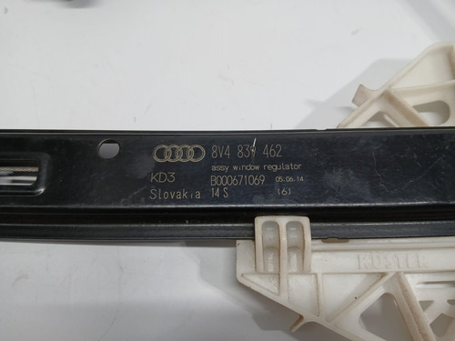 Maquina Vidro Porta Traseira Direita Audi A3 / Rs3 2014 A 21