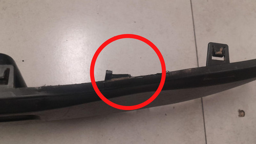 Moldura Aplique Para-choque Traseiro Punto 13/17 Detalhe
