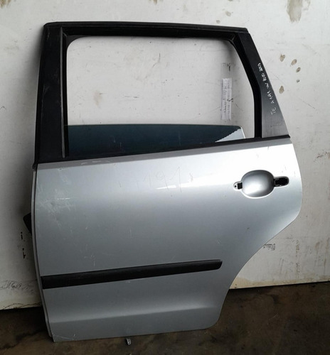 Porta Traseira Esquerda Vw Polo Hatch 2003 A 2011 C/ Detalhe