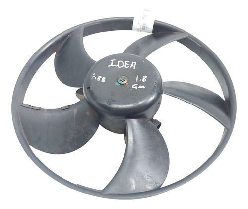 Ventoinha Eletro Ventilador Fiat Idea 1.8 Ano 2006 A 2013