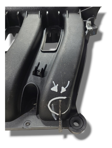 Coletor Admissão Megane 2.0 16v 2006 A 2012 (al) Com Detalhe