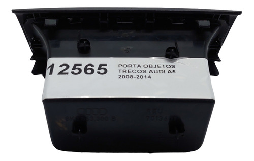 Porta Objetos Audi A5 Ano 2008 A 2014