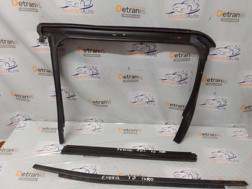 Kit Pestana Canaleta Porta Tras Direita Fiat Toro  11521