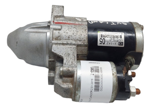 Motor De Partida Arranque Outlander 2.0 16v Ano 2013 A 2018