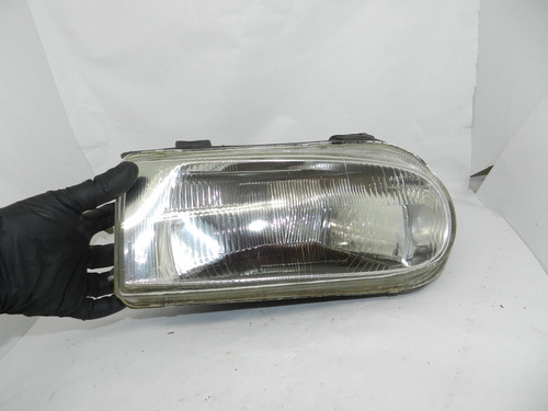 Farol Lado Direito Cibié Vidro Vw Gol Bola G2 95/05 Detalhe