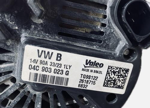Alternador Vw Gol Saveiro Fox 1.6 20 A 23 04c903023g