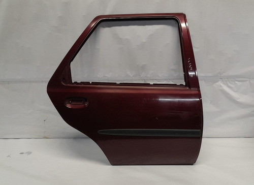 Porta Traseira Direita Ford Fiesta 4p 97/02 Com Detalhe