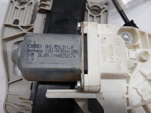 Maquina Do Vidro Porta Traseira Esquerda Audi A6 2011 A 2018