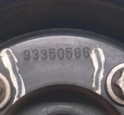 Polia Virabrequim Gm S10 Diesel Com Engrenagem 93350586