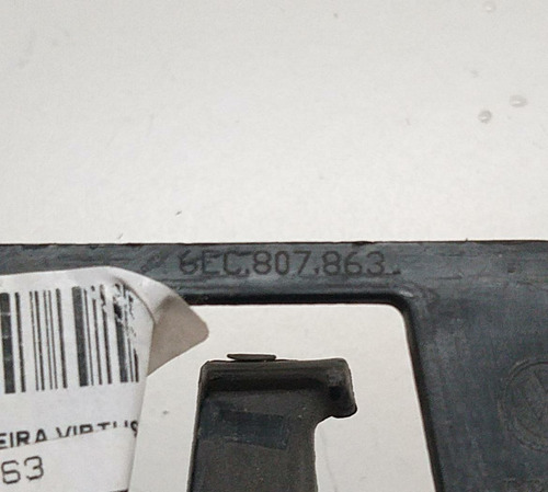 Grade Parachoque Traseiro Vw Virtus 2018 A 2020 6ec807863