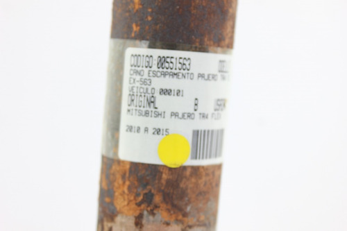 Cano Escapamento Pajero Tr4 Flex 10/15 Usado (563)