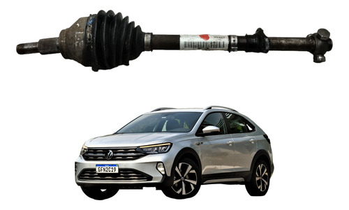 Semi Eixo Dianteiro Esquerdo Vw Nivus Highline 2021 Usado