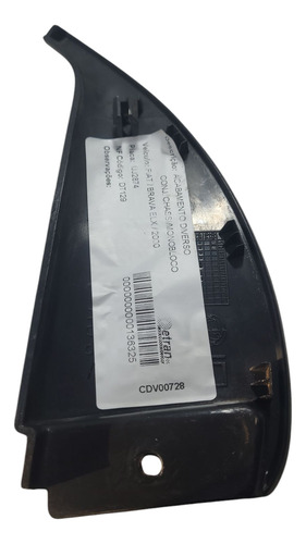 Moldura Interna Retrovisor Direito Fiat Brava 2000 (al)