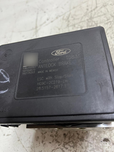 Módulo Abs Ford Fusion 2.0 Turbo Automático 2017 2018 2019