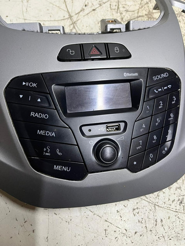 Rádio Bluetooth Usb Ford Ka Hatch Sedan 2014 2015 16 A 2018