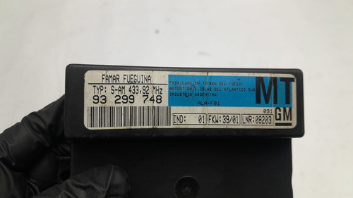 Módulo Conforme Alarme Zafira Astra Vectra 99/12 93299748