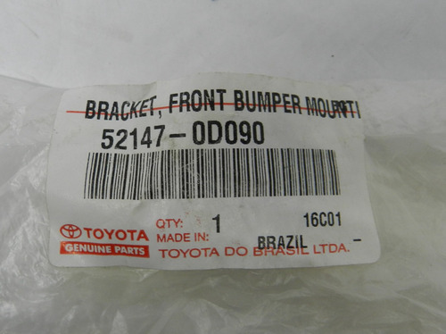 Suporte Para-choque Dianteiro Toyota Etios 2012 A 2020 