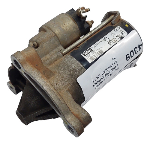 Motor Partida Arranque C3 / 208 1.5 8v Flex Ano 2012 A 2016