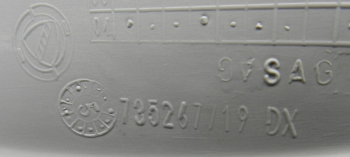 Moldura Maçaneta Interna Lado Direito Fiat Doblo 2003/2009