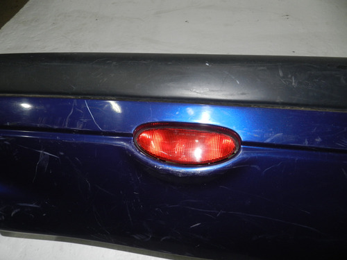 Para-choque Traseiro Peugeot 206 Hatch 98/05 Com Detalhes