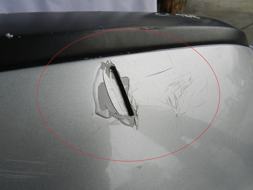 Para-choque Traseiro Ford Fiesta 96/03 Com Detalhe 96fb17912