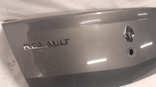 Tampa Traseira Porta-malas Sem Friso Renault Logan 08/13