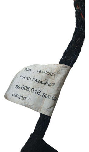 Chicote Porta Diant. D Peugeot 307 2007/12 (ap) Cxa 569