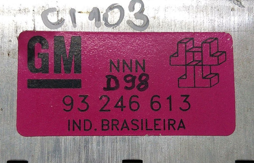 Módulo Conforto Alarme Gm S10 Blazer 2.0 2.5 96/00 93246613