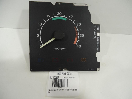 Relógio Conta Giro Rpm F-1000 F-4000 93/98 Usado