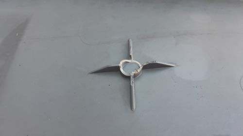 Moldura Coluna Traseiro Cinto Silverado 97/01 Lado Esquerdo