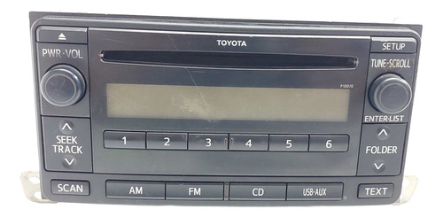 Rádio Original Toyota Corolla Xei Ano 2009 A 2014