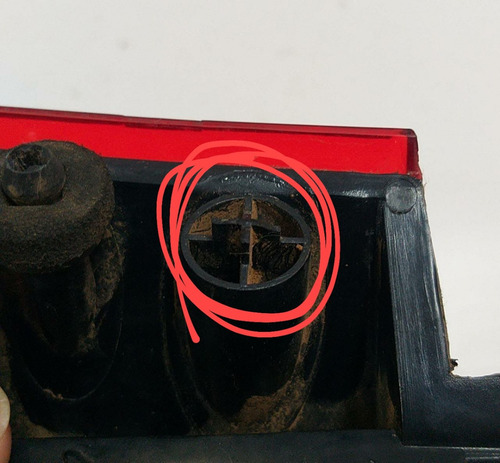 Olho Gato Refletor Lado Direito Meriva 2003 04/08 93319877