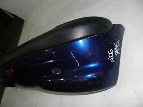 Para-choque Traseiro Peugeot 206 Hatch 98/05 Com Detalhes