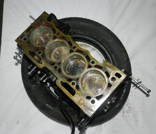 Motor Parcial Peugeot 307 1.6 16v 2007 113cv Flex Detalhe