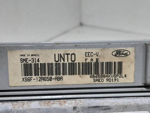Modulo Injeção Eletronica Ford Fiesta 1999 12a650