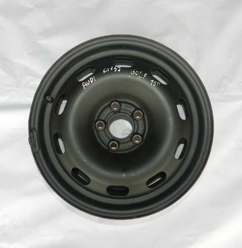 Roda Ferro 5x100 Aro 15 Audi A3 Golf Polo Fox Gol 00/23