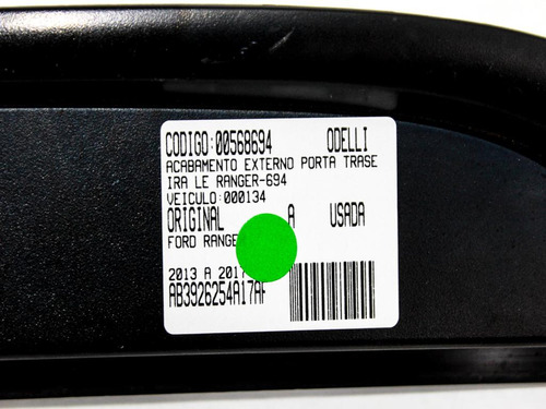 Acabamento Ext Porta Tras Le Ranger 13/17 Us (694)